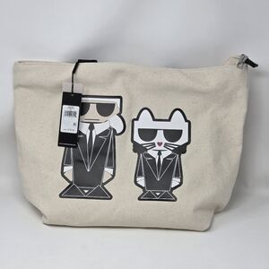 Karl Lagerfeld Kristen Canvas Tote